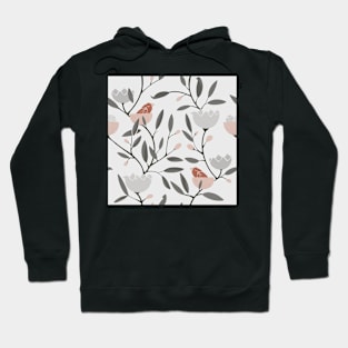 Bird fabric pattern Hoodie